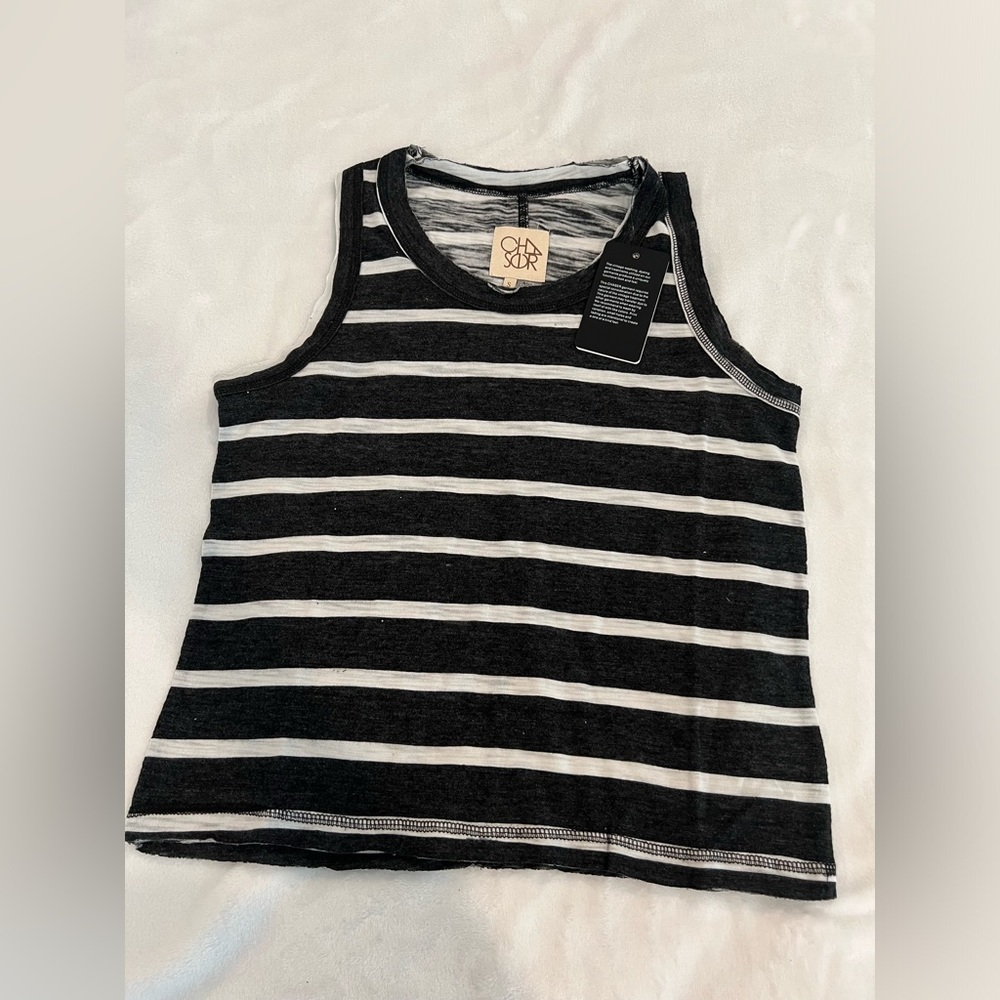 Chaser striped tank top